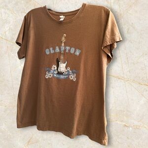 Eric Clapton ladies XL (more M IMO fit) tee